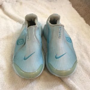 Baby Blue Nike Chanjo Slip on Shoes Sz. XXs